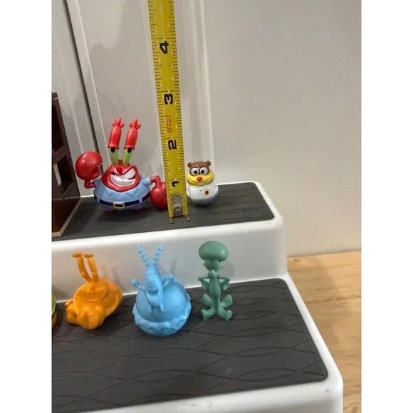 SpongeBob Squarepants Lot Metal Mr Krabs Figures Mystery Mini Build Krusty Krab - Picture 13 of 15